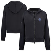 NHL Black Tampa Bay Lightning Levelwear Women's Judd Raglan Full-Zip Hoodie