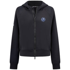 NHL Black Tampa Bay Lightning Levelwear Women's Judd Raglan Full-Zip Hoodie