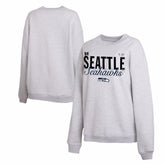WEAR by Erin Andrews Women's Super Bowl LX Fleece Sweatshirt - Seattle Seahawks