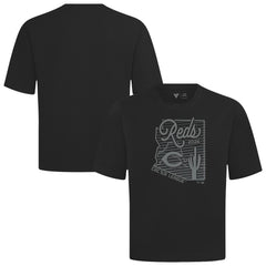 MLB Cincinnati Reds Levelwear Sunrise Luxe Signature Knit T-Shirt