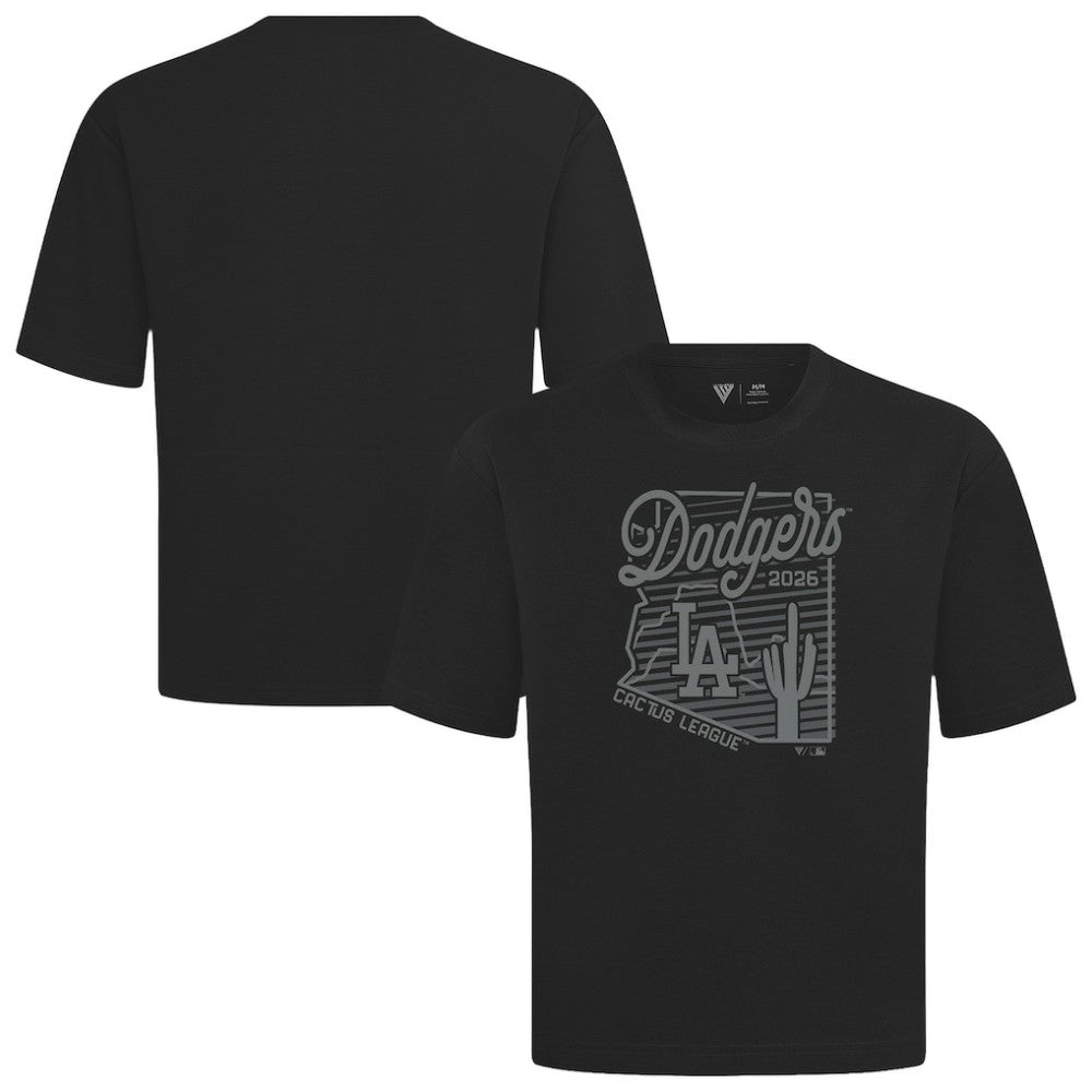 MLB Los Angeles Dodgers Levelwear Sunrise Luxe Signature Knit T-Shirt