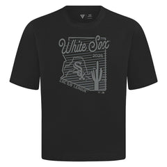 MLB Chicago White Sox Levelwear Sunrise Luxe Signature Knit T-Shirt