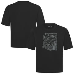 MLB Chicago Cubs Levelwear Sunrise Luxe Signature Knit T-Shirt