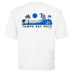 MLB Tampa Bay Rays Levelwear Panoramic Luxe Signature Knit T-Shirt