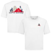 MLB Seattle Mariners Levelwear Panoramic Luxe Signature Knit T-Shirt