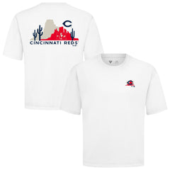 MLB Cincinnati Reds Levelwear Panoramic Luxe Signature Knit T-Shirt