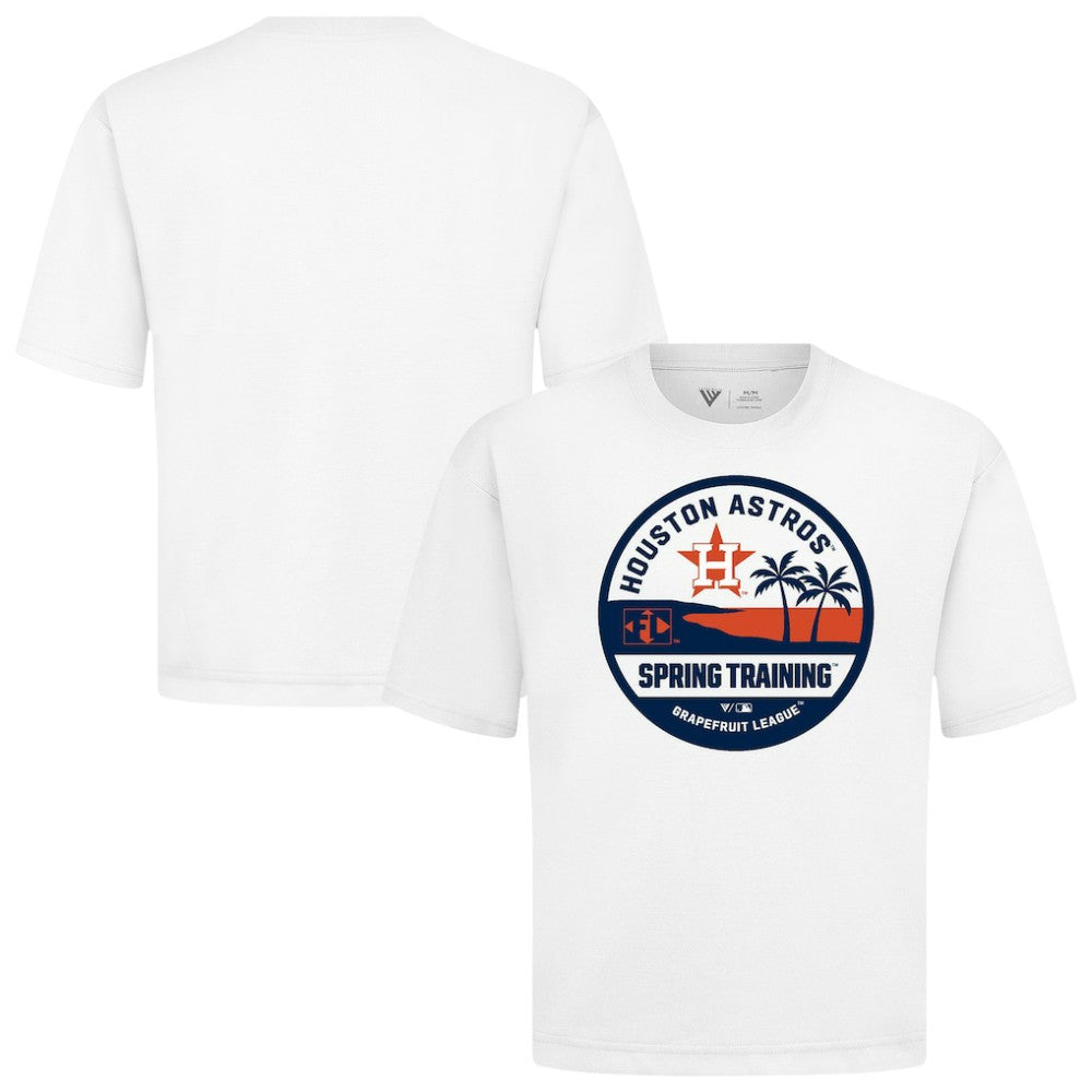 MLB Houston Astros Levelwear Spring Training Badge Luxe Signature Knit T-Shirt