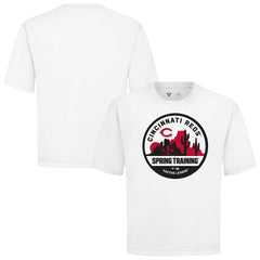 MLB Cincinnati Reds Levelwear Spring Training Badge Luxe Signature Knit T-Shirt