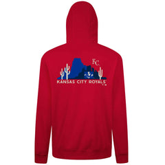 MLB Kansas City Royals Levelwear Panoramic Podium Hoodie