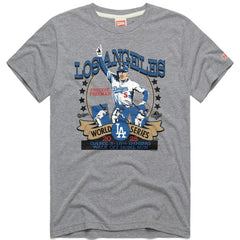 MLB Freddie Freeman Los Angeles Dodgers Homage Unisex 2026 Gold Collection Walk Off Tri-Blend T-Shirt