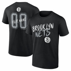 NBA Brooklyn Nets Big & Tall Hustle Personalized Name & Number T-Shirt