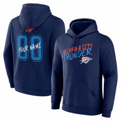 NBA Oklahoma City Thunder Big & Tall Hustle Personalized Name & Number Hoodie sale