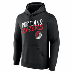NBA Portland Trail Blazers Big & Tall Hustle Personalized Name & Number Hoodie