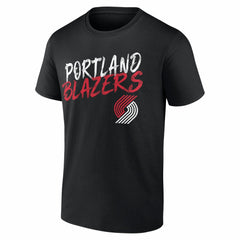 NBA Portland Trail Blazers Big & Tall Hustle Personalized Name & Number T-Shirt