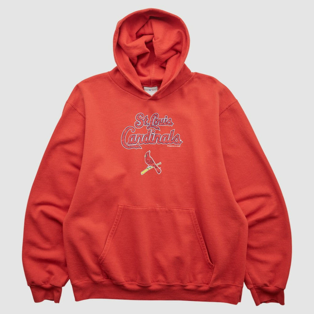 MLB St. Louis Cardinals Genuine Merchandise 2000s Hooded Pullover Sweatshirt