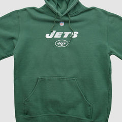Reebok 2000s Hooded Pullover Sweatshirt - New York Jets