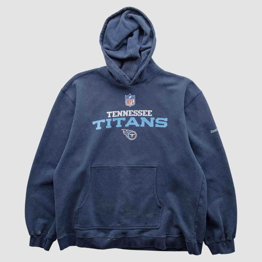 Reebok 2000s Hooded Pullover Sweatshirt - Tennessee Titans