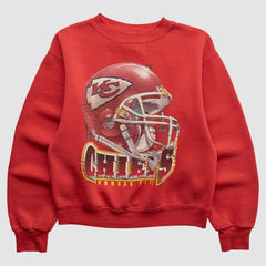 Lee Apparel 90s Pullover Sweatshirt - Kansas City Chiefs