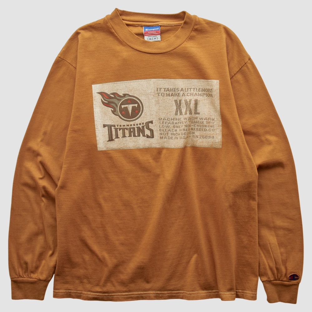 Champion 2000s Long Sleeve T-shirt - Tennessee Titans