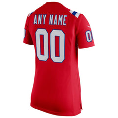 Women's Super Bowl LX Patch Custom Game Jersey - New England Patriots