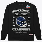 Super Bowl LX Champions Helmet Sweatshirt - Seattle Seahawks