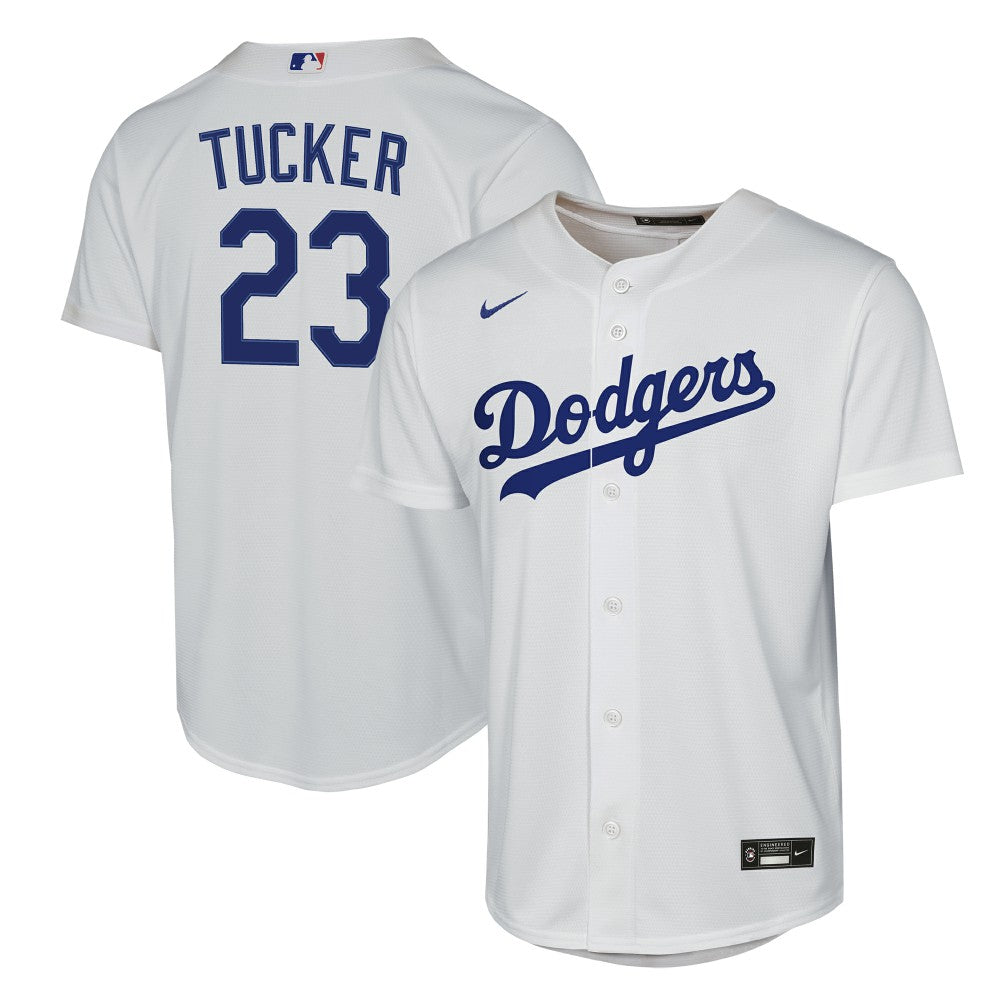 MLB Kyle Tucker Los Angeles Dodgers Nike Youth Home Replica Jersey