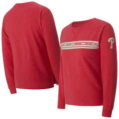 MLB Philadelphia Phillies Concepts Sport Women's Birch French Terry Long Sleeve T-Shirt