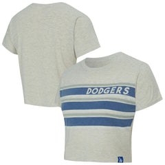 MLB Los Angeles Dodgers Concepts Sport Women's Birch Cropped T-Shirt
