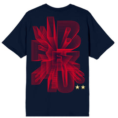 France National Team Vibrez Blues T-Shirt - Navy