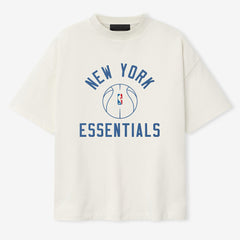 NBA New York Knicks Fear of God x Barkley L. Hendricks Unisex 90's T-Shirt