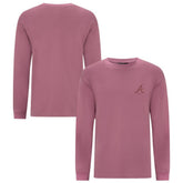 MLB Atlanta Braves Levelwear Bridal Rose Luxe Signature Long Sleeve T-Shirt