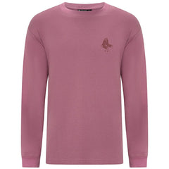 MLB Boston Red Sox Levelwear Bridal Rose Luxe Signature Long Sleeve T-Shirt