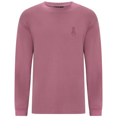 MLB Los Angeles Angels Levelwear Bridal Rose Luxe Signature Long Sleeve T-Shirt