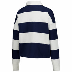 '47 Women's Clubhouse Hall Raven Rugby Long Sleeve T-Shirt - New England Patriots