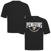 NHL Black Pittsburgh Penguins Levelwear Luxe Signature Knit T-Shirt
