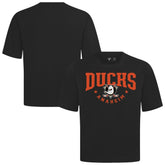 NHL Black Anaheim Ducks Levelwear Luxe Signature Knit T-Shirt
