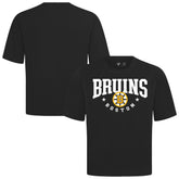 NHL Black Boston Bruins Levelwear Luxe Signature Knit T-Shirt