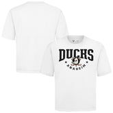 NHL White Anaheim Ducks Levelwear Luxe Signature Knit T-Shirt