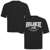 NHL Black Colorado Avalanche Levelwear Luxe Signature Knit T-Shirt
