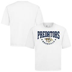 NHL White Nashville Predators Levelwear Luxe Signature Knit T-Shirt