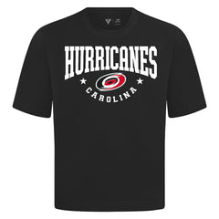 NHL Black Carolina Hurricanes Levelwear Luxe Signature Knit T-Shirt