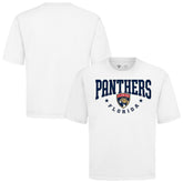 NHL White Florida Panthers Levelwear Luxe Signature Knit T-Shirt