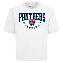 NHL White Florida Panthers Levelwear Luxe Signature Knit T-Shirt