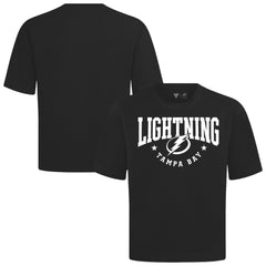 NHL Black Tampa Bay Lightning Levelwear Luxe Signature Knit T-Shirt