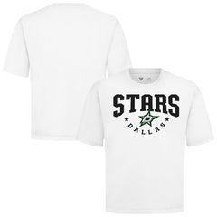 NHL White Dallas Stars Levelwear Luxe Signature Knit T-Shirt