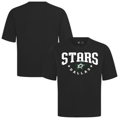 NHL Black Dallas Stars Levelwear Luxe Signature Knit T-Shirt