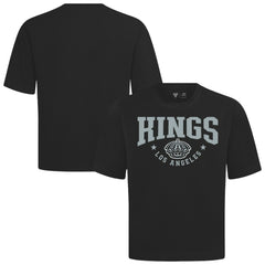 NHL Black Los Angeles Kings Levelwear Luxe Signature Knit T-Shirt