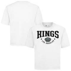 NHL White Los Angeles Kings Levelwear Luxe Signature Knit T-Shirt