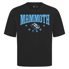 NHL Black Utah Mammoth Levelwear Luxe Signature Knit T-Shirt
