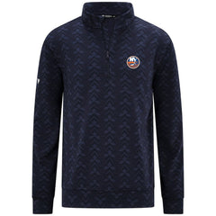 NHL Navy New York Islanders Levelwear Chameleon Quarter-Zip Sweatshirt